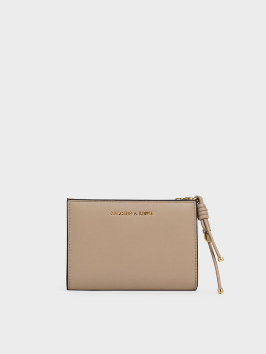 CHARLES & KEITH Great Value / Everleigh Wallet - Taupe