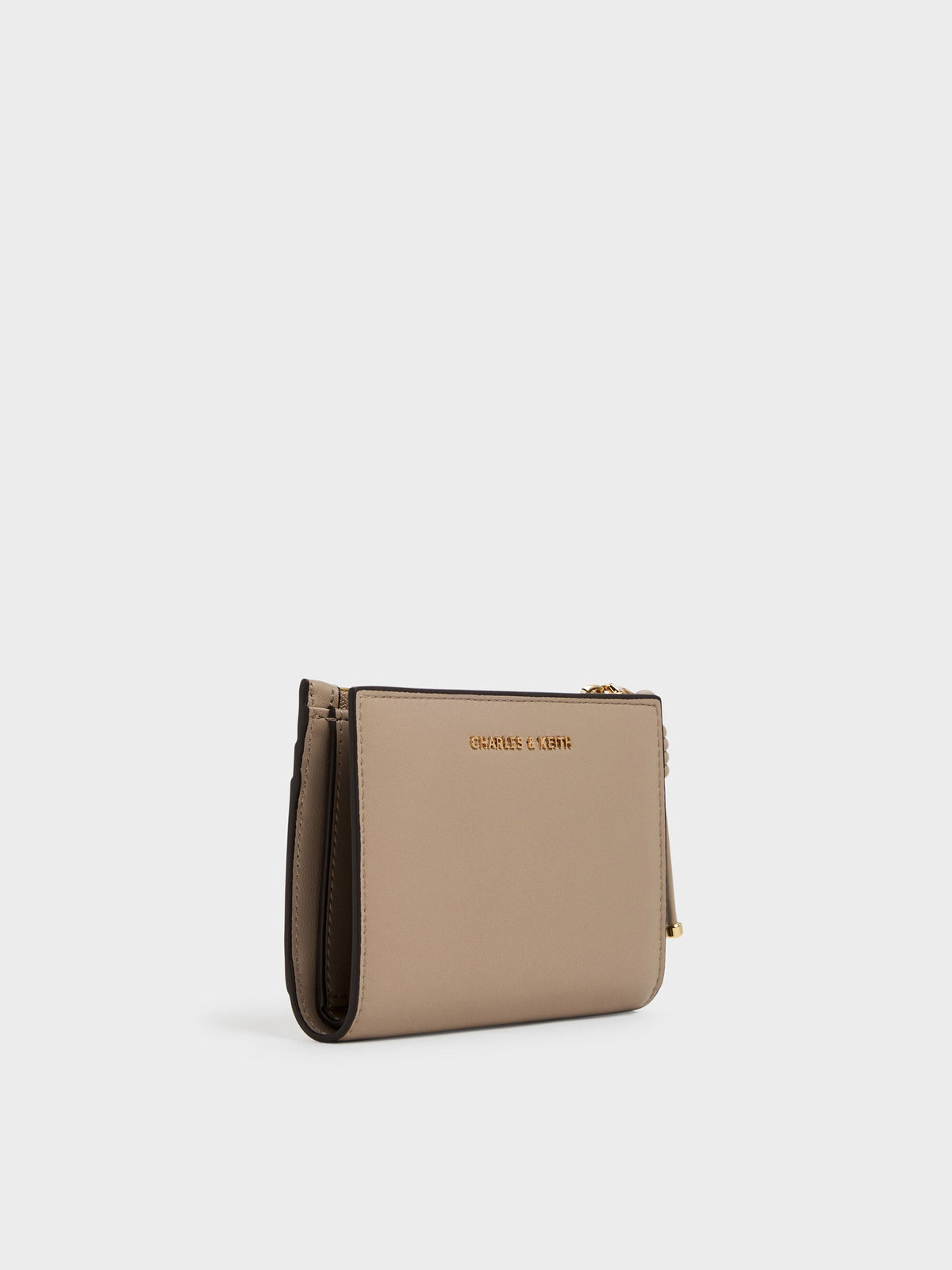 CHARLES & KEITH Great Value / Everleigh Wallet - Taupe