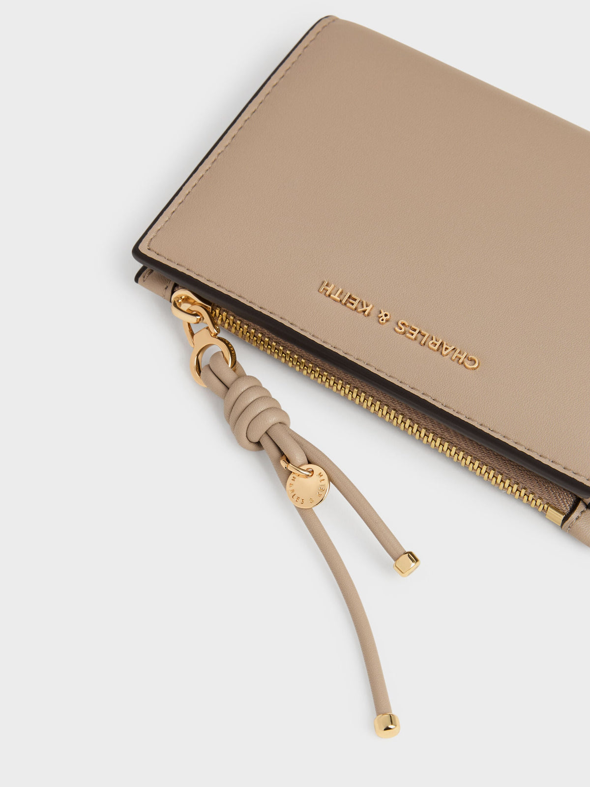 CHARLES & KEITH Great Value / Everleigh Wallet - Taupe
