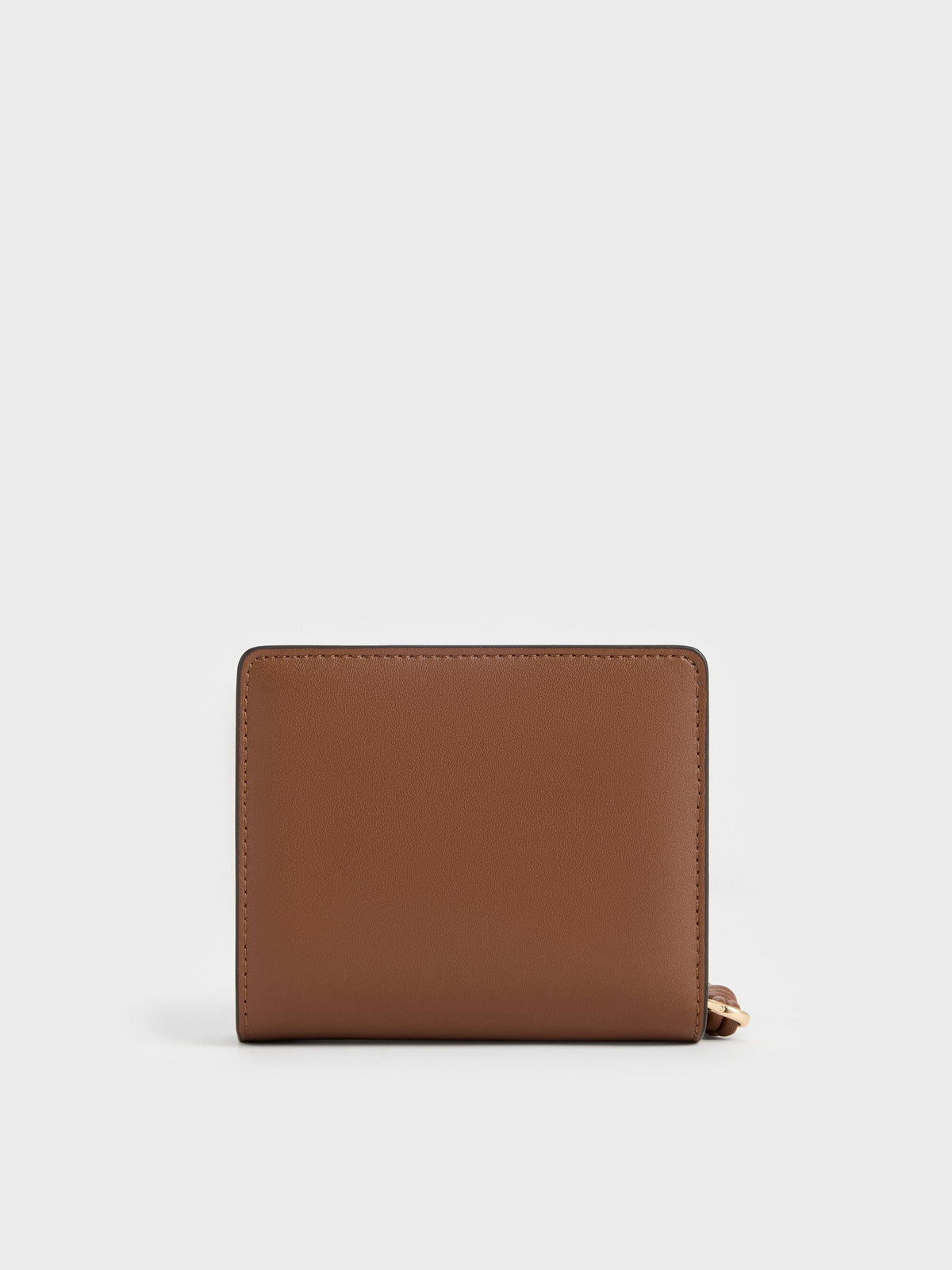 CHARLES & KEITH Sale / Everleigh Zip-Around Small Wallet - Chocolate
