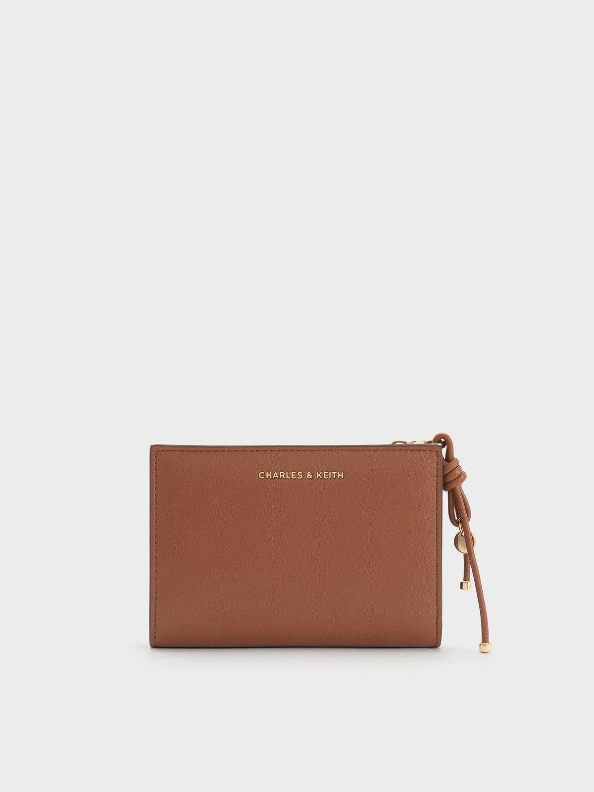 CHARLES & KEITH Classic / Everleigh Wallet - Chocolate
