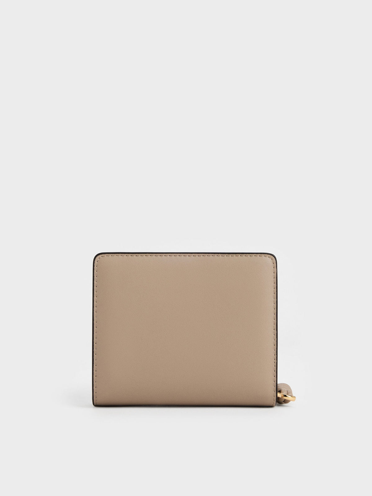 CHARLES & KEITH Best Price / Everleigh Zip-Around Small Wallet - Taupe