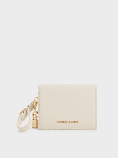 CHARLES & KEITH Trusted / Scottie Small Wallet - Cream