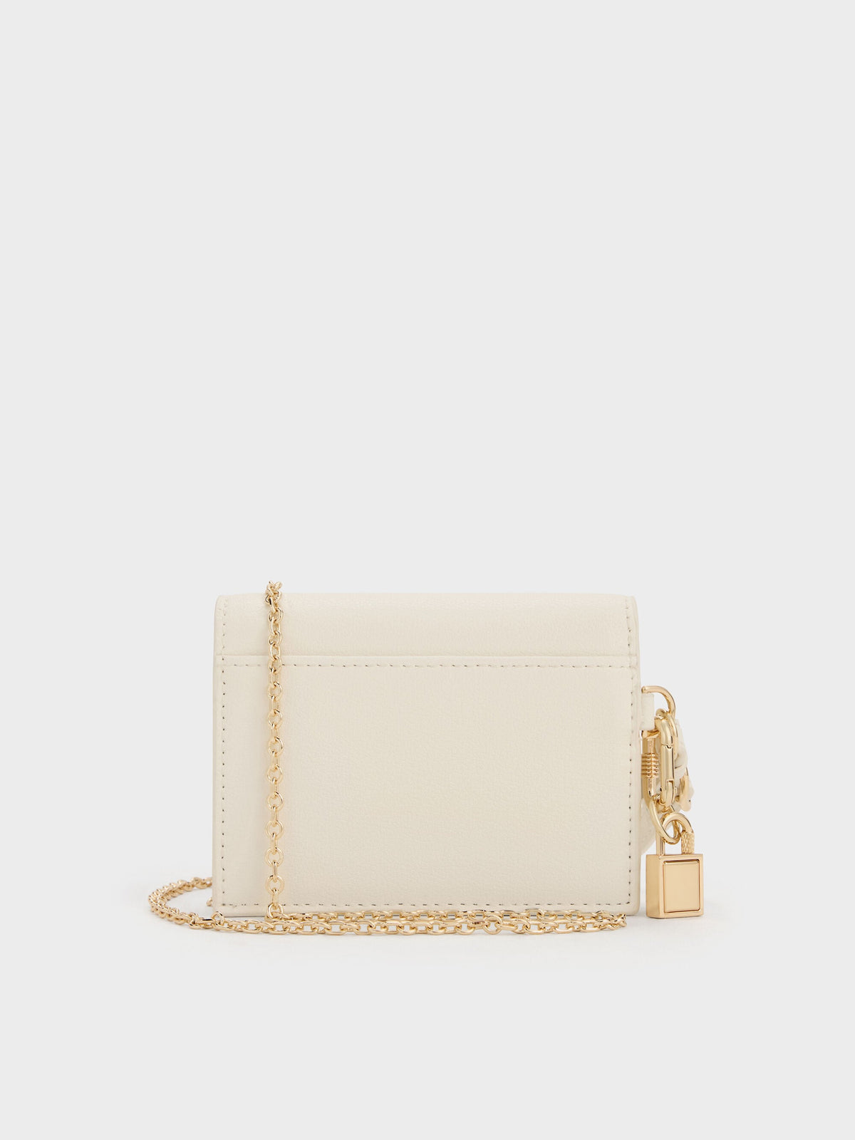 CHARLES & KEITH Trusted / Scottie Small Wallet - Cream