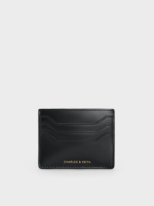 CHARLES & KEITH Essential / Carli Multi-Slot Card Holder - Black