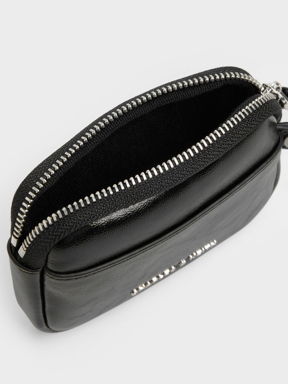 CHARLES & KEITH Hot Sale / Tatiana Zip-Around Card Holder - Noir