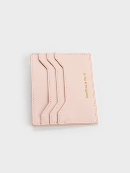 CHARLES & KEITH Essential / Carli Multi-Slot Card Holder - Soft Pink