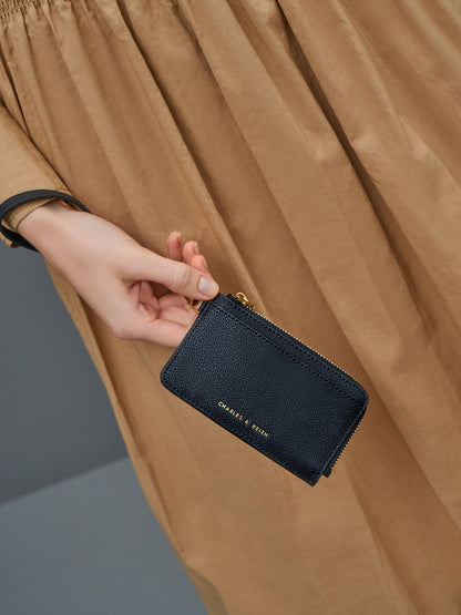 CHARLES & KEITH Best Price / Dixie Wristlet Card Holder - Black