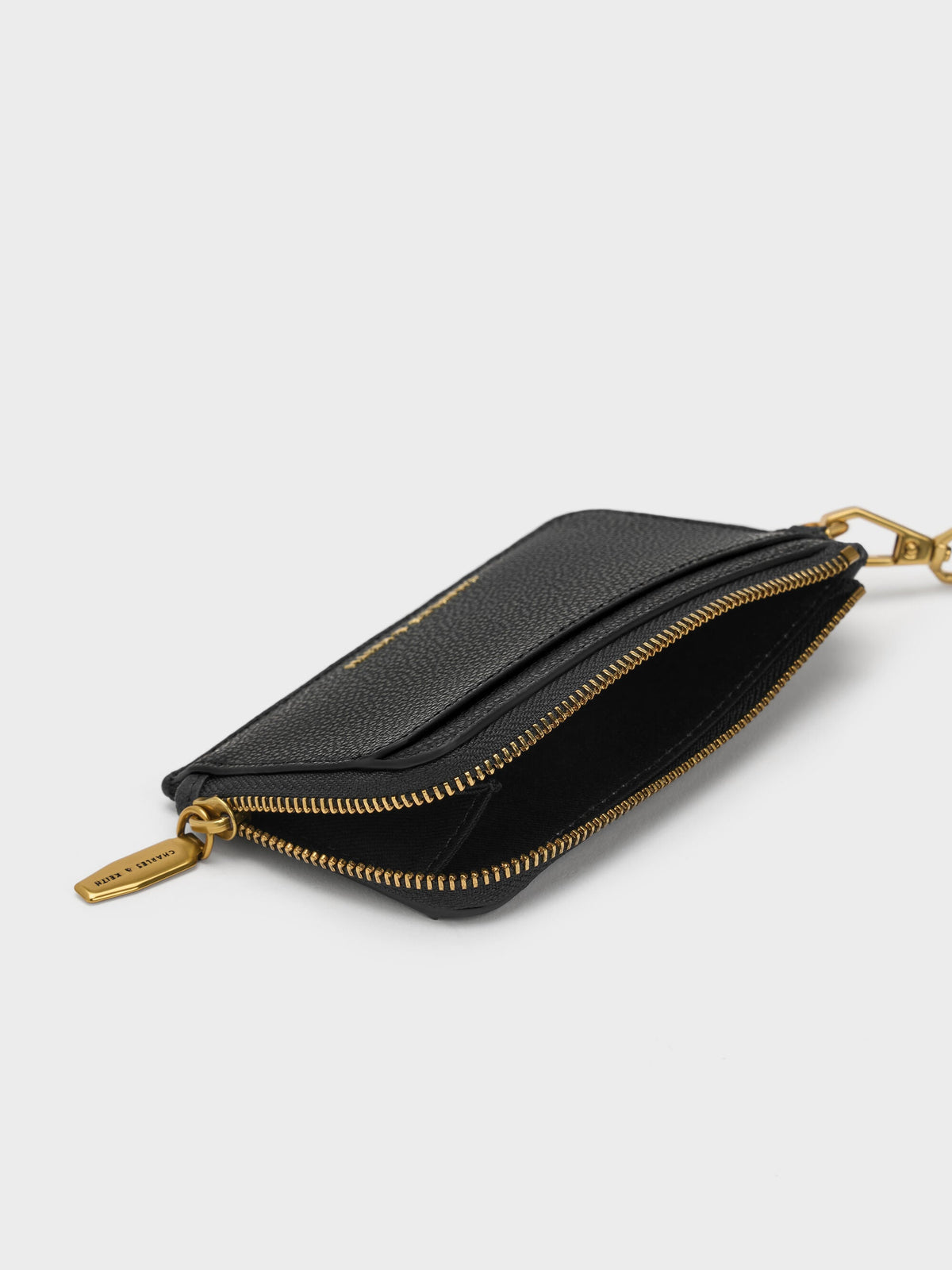 CHARLES & KEITH Best Price / Dixie Wristlet Card Holder - Black
