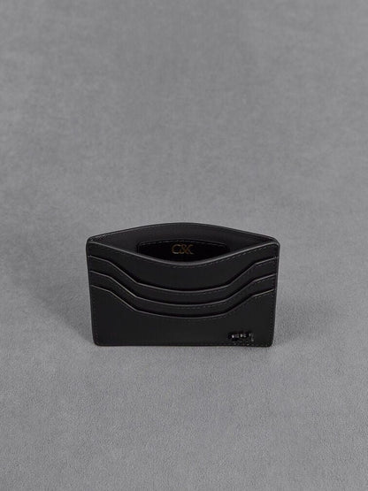 CHARLES & KEITH Exclusive / Carli Leather Multi-Slot Card Holder - Black