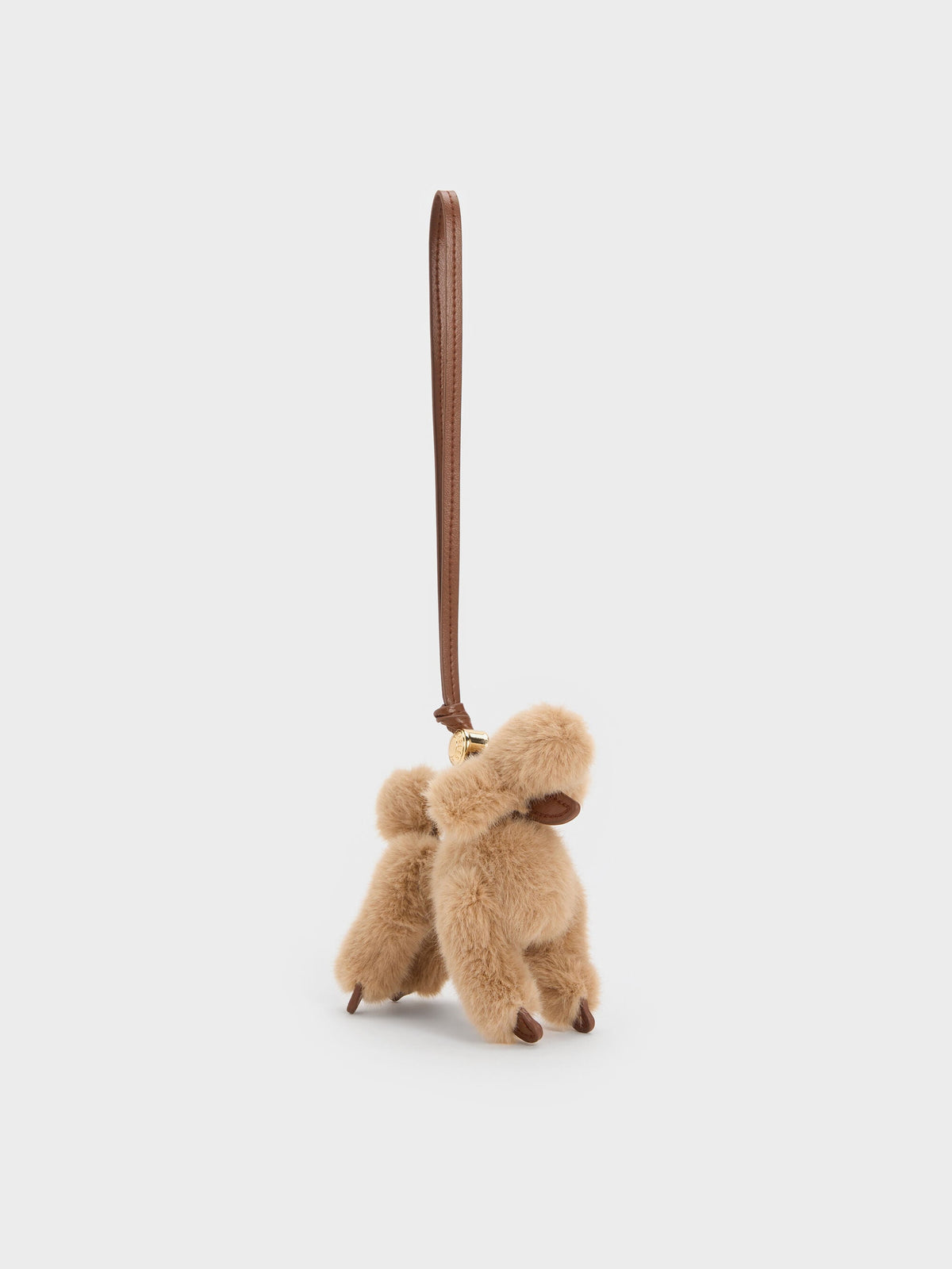 CHARLES & KEITH Hot Sale / Faux Shearling Poodle Charm - Multi