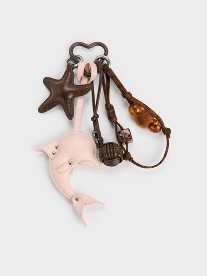 CHARLES & KEITH Best Seller / Delfina Dolphin & Starfish Charm - Multi