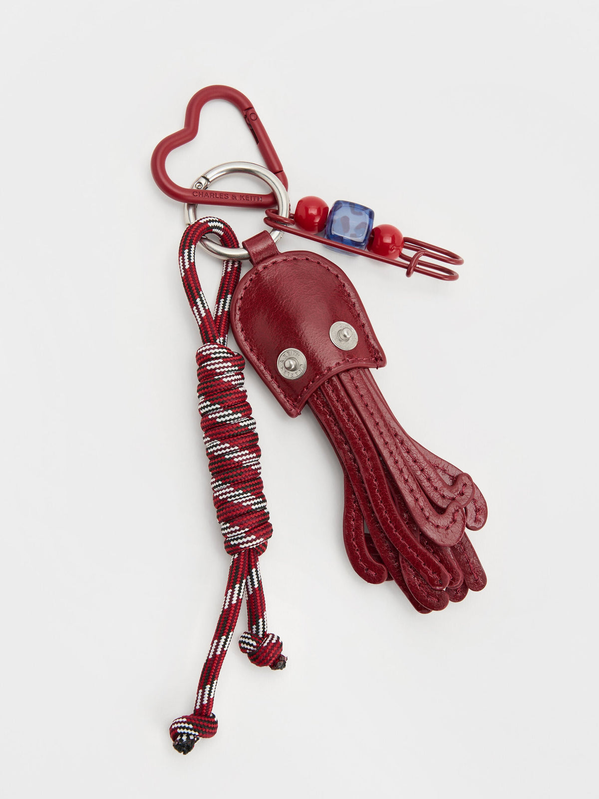 CHARLES & KEITH Exclusive / Delfina Octopus Charm - Tomato Red