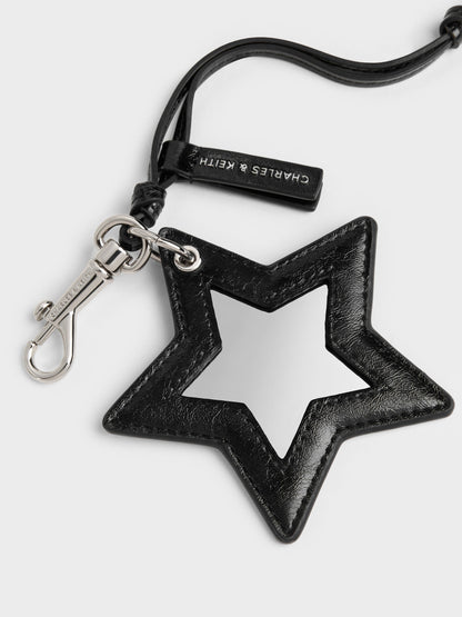 CHARLES & KEITH Everyday / Noane Star Mirror Charm - Noir