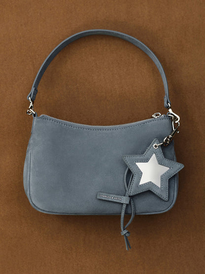 CHARLES & KEITH Trending / Noane Star Mirror Charm - Smoky Blue