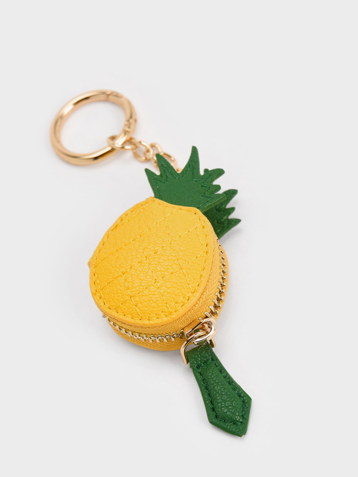 CHARLES & KEITH Sale / Pineapple Charm - Yellow