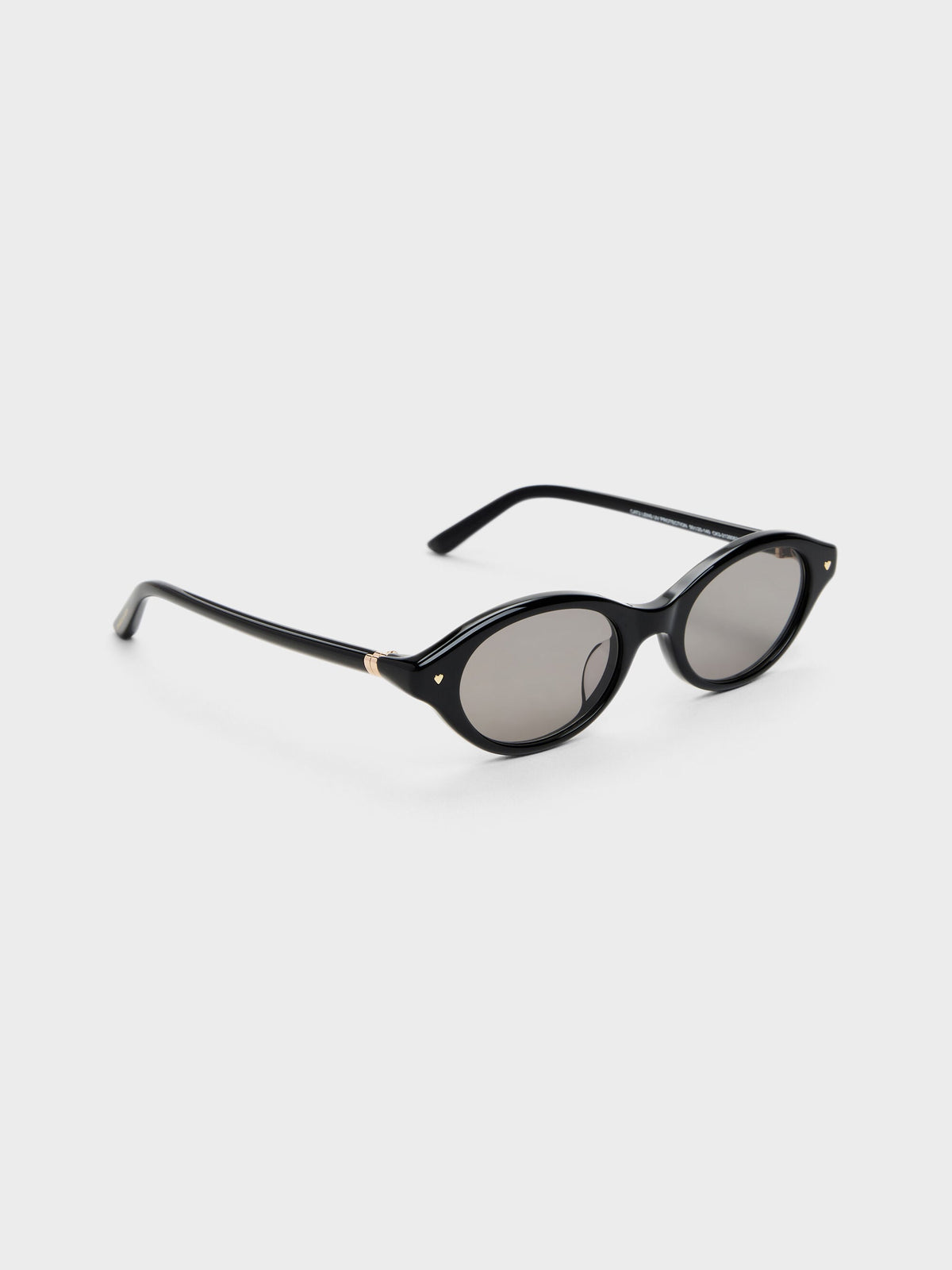 CHARLES & KEITH Hot Sale / Pecola Oval Sunglasses - Black