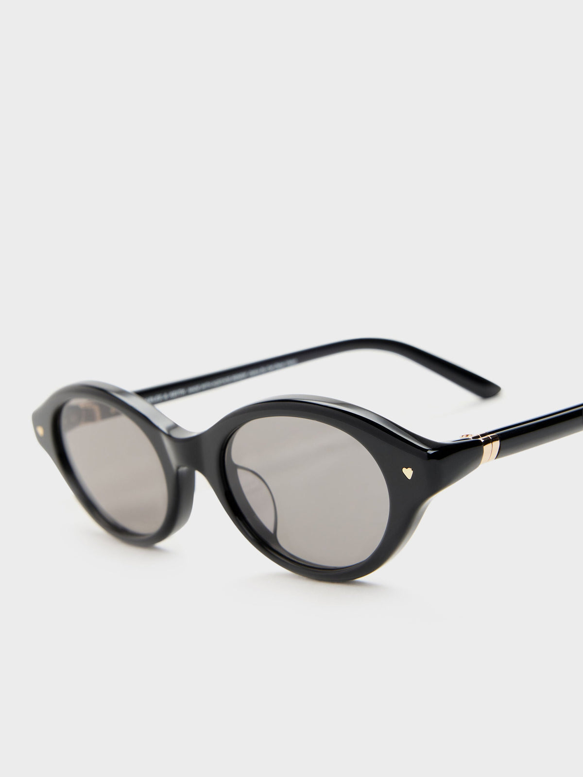CHARLES & KEITH Hot Sale / Pecola Oval Sunglasses - Black
