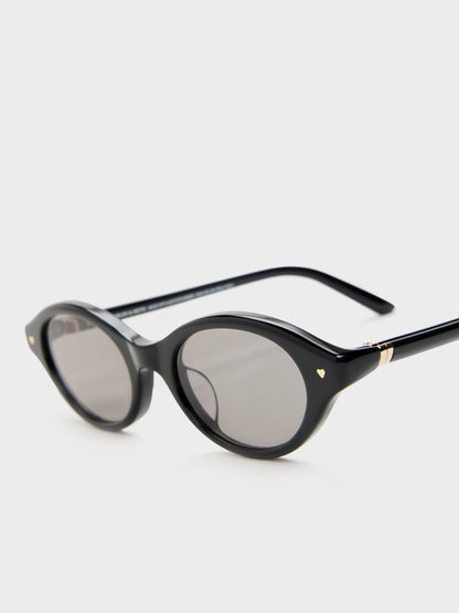 CHARLES & KEITH Hot Sale / Pecola Oval Sunglasses - Black