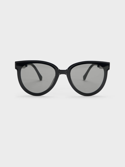 CHARLES & KEITH Deals / Brea Foldable Aviator Sunglasses - Black