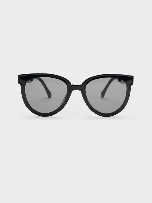 CHARLES & KEITH Deals / Brea Foldable Aviator Sunglasses - Black