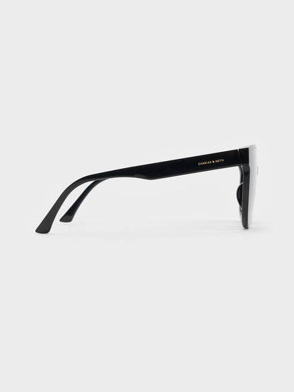 CHARLES & KEITH Deals / Brea Foldable Aviator Sunglasses - Black
