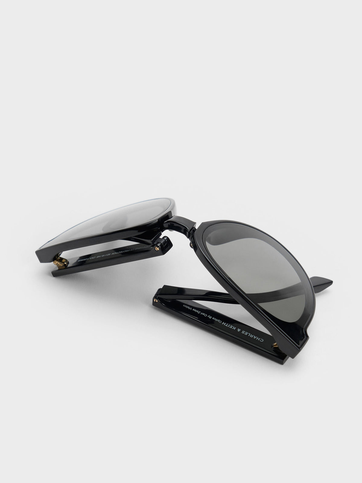 CHARLES & KEITH Deals / Brea Foldable Aviator Sunglasses - Black