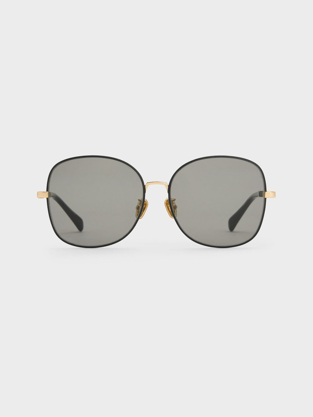 CHARLES & KEITH Essential / Ivette Butterfly Sunglasses - Black