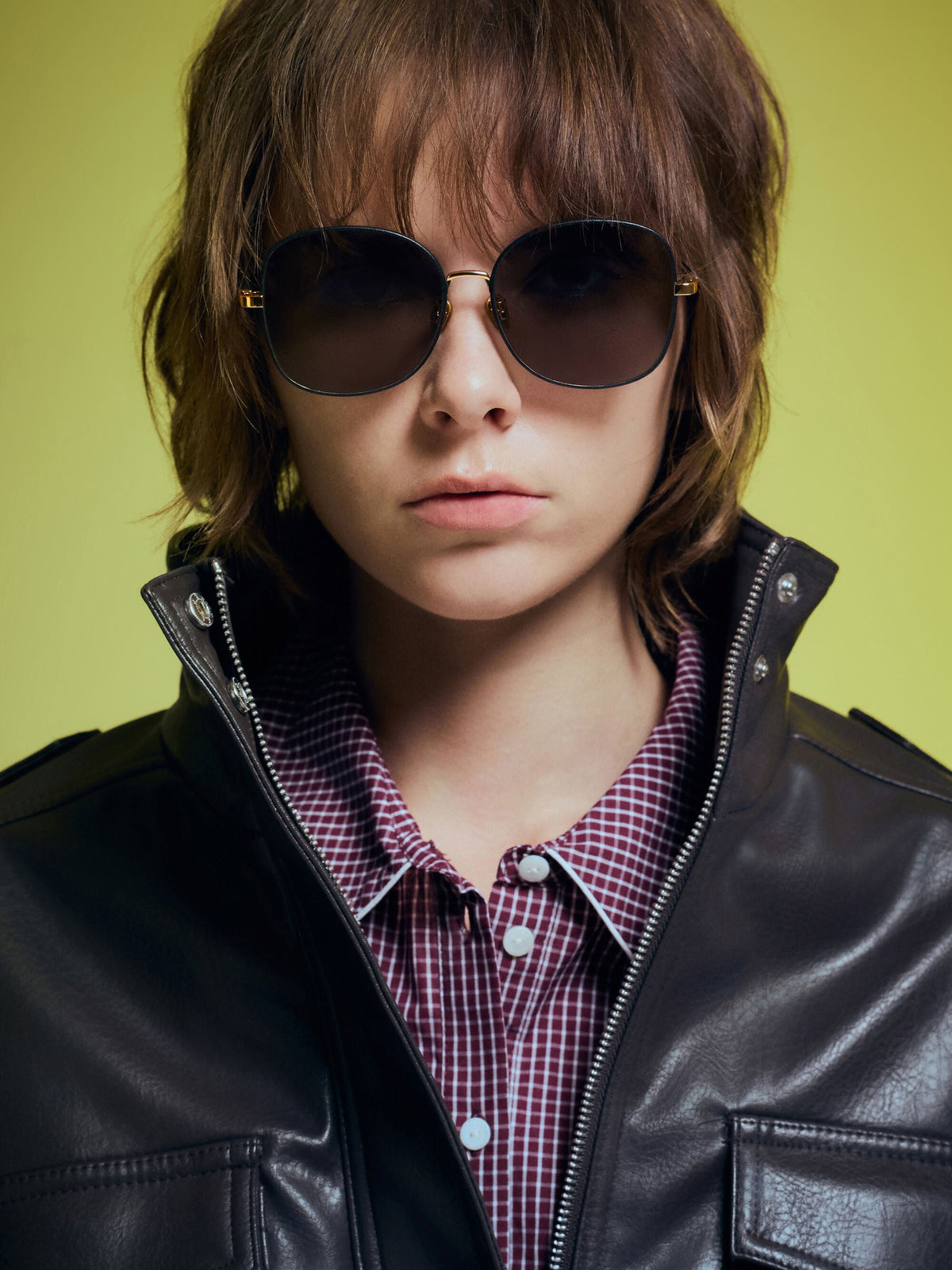 CHARLES & KEITH Essential / Ivette Butterfly Sunglasses - Black
