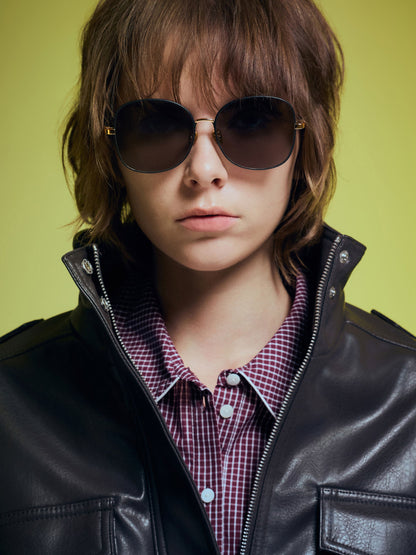 CHARLES & KEITH Essential / Ivette Butterfly Sunglasses - Black