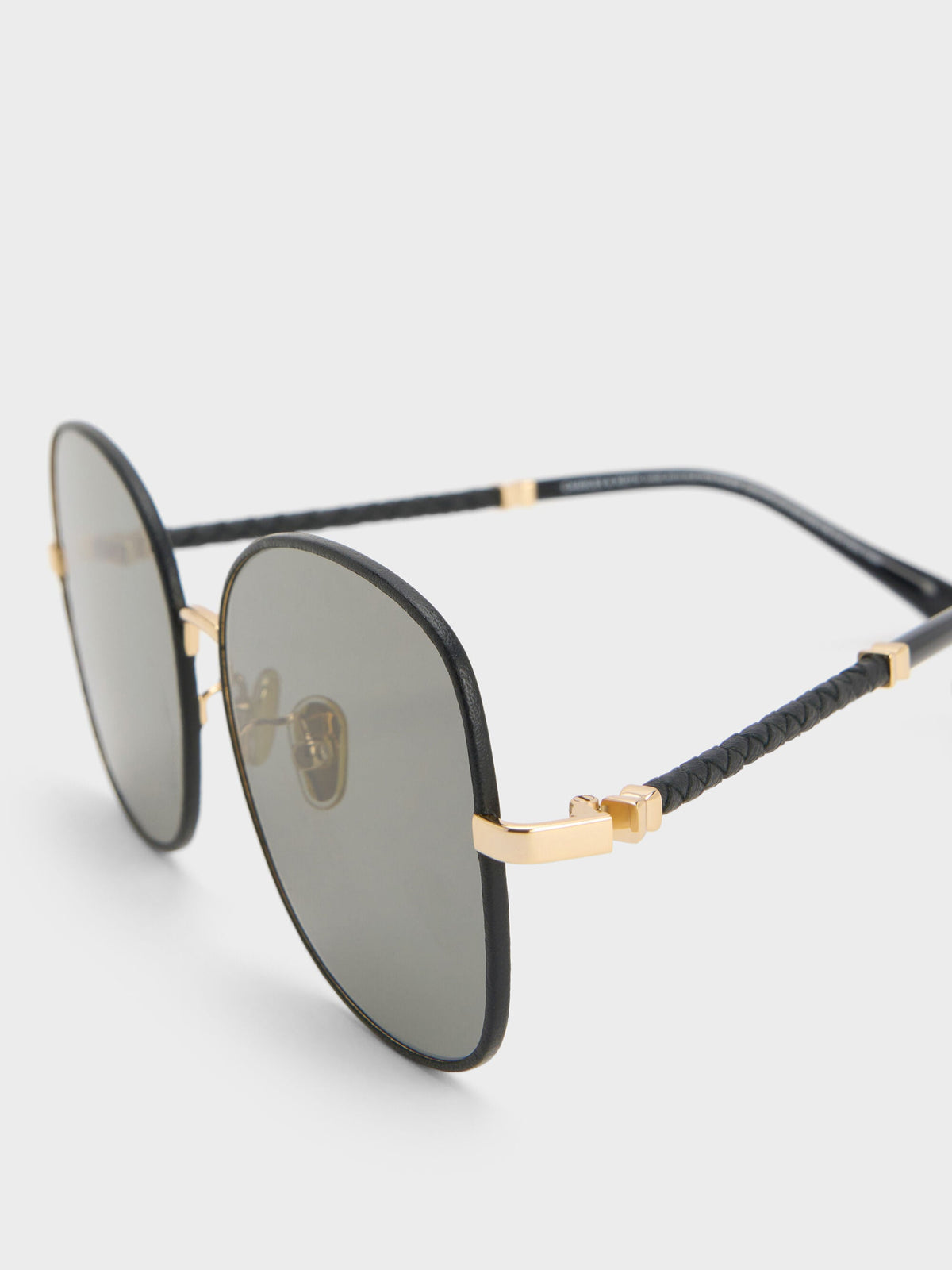 CHARLES & KEITH Essential / Ivette Butterfly Sunglasses - Black