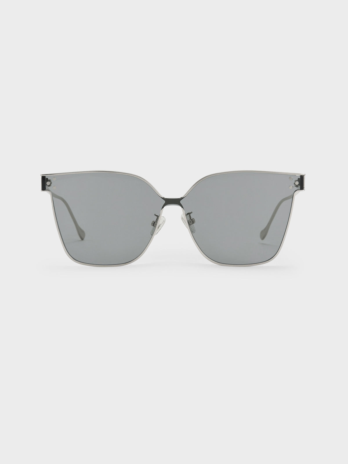 CHARLES & KEITH Premium / Ginny Butterfly Sunglasses - Silver