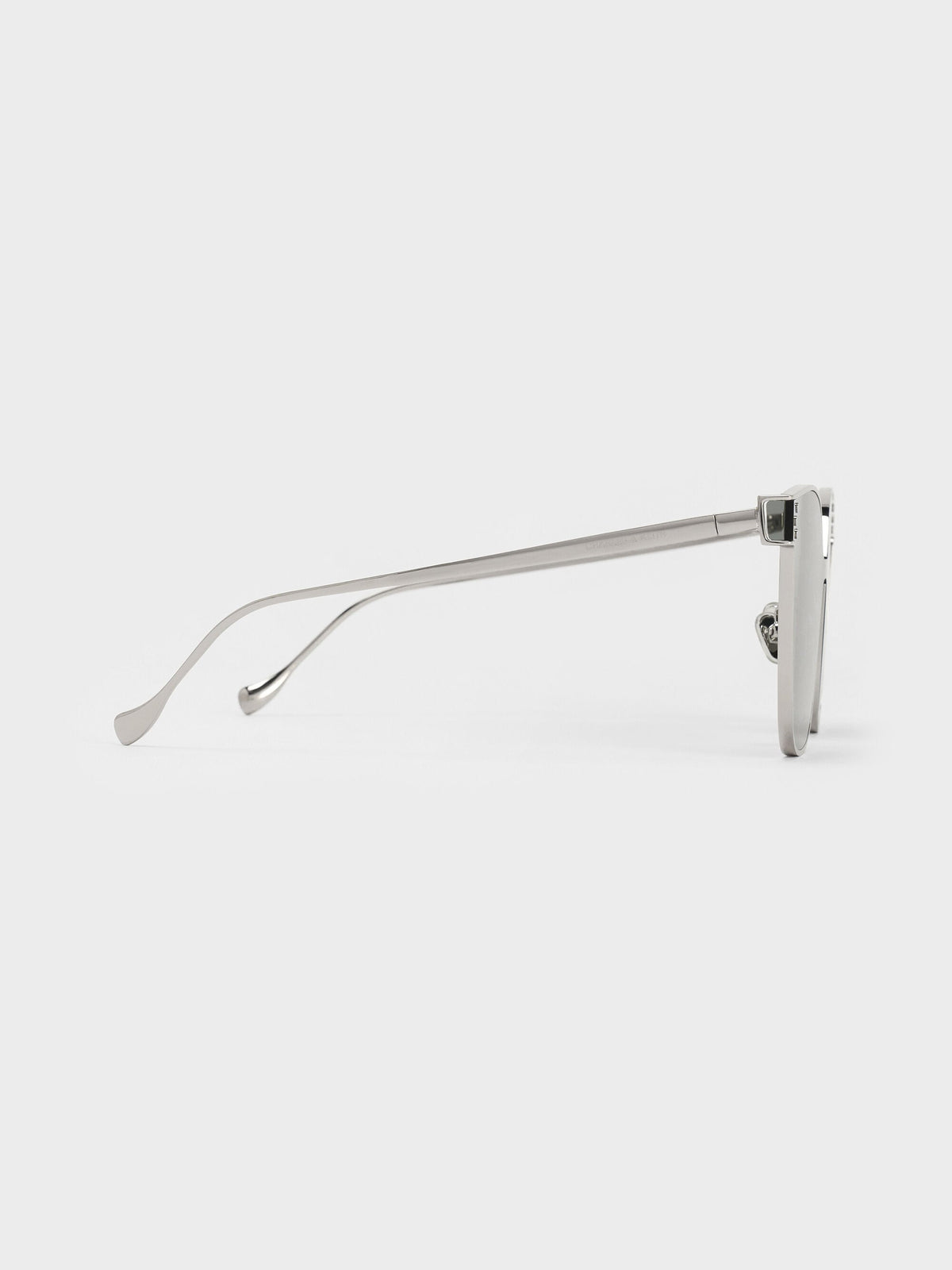 CHARLES & KEITH Premium / Ginny Butterfly Sunglasses - Silver