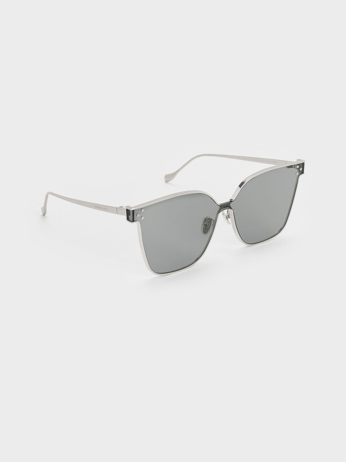 CHARLES & KEITH Premium / Ginny Butterfly Sunglasses - Silver