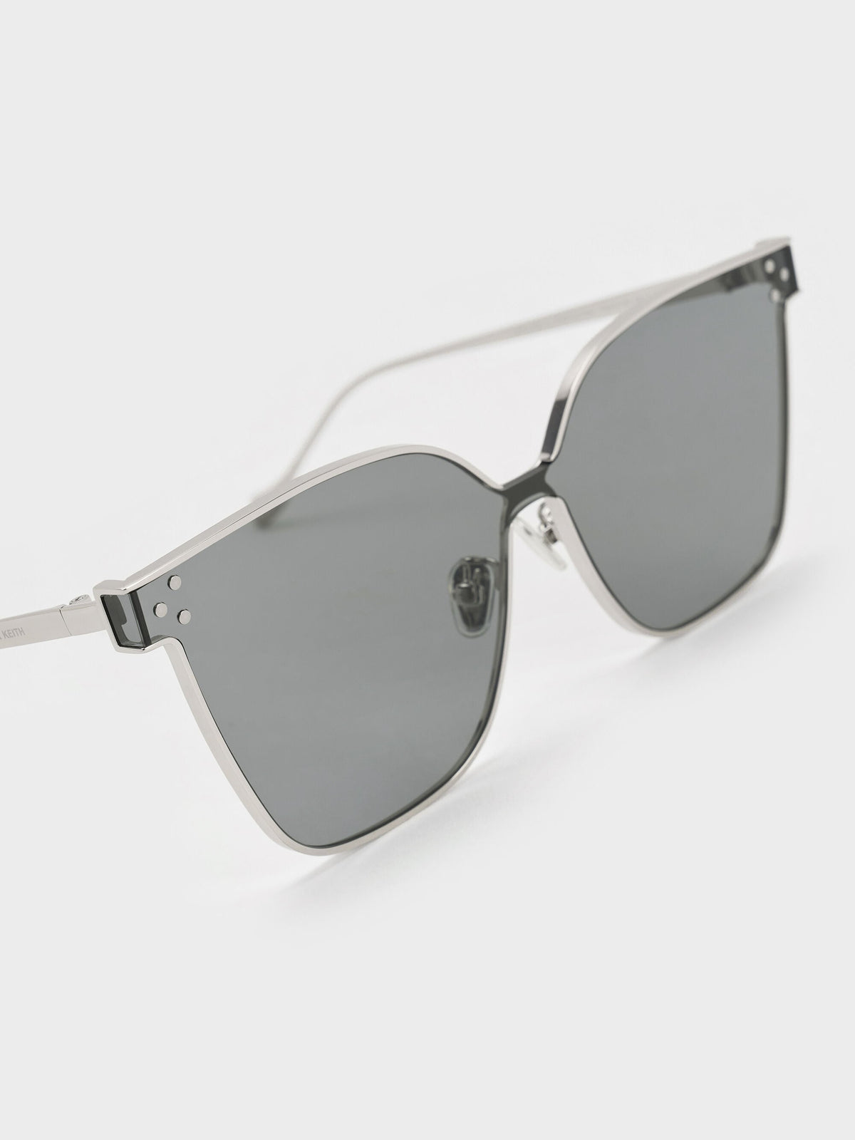 CHARLES & KEITH Premium / Ginny Butterfly Sunglasses - Silver