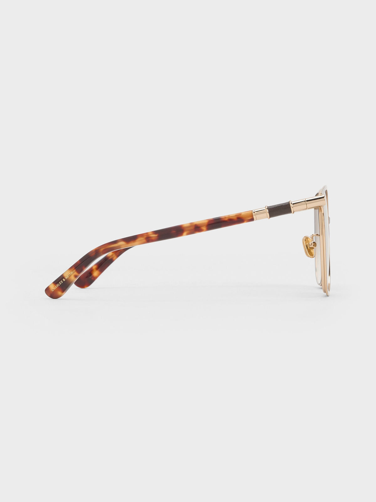 CHARLES & KEITH Signature / Ophelia Square Sunglasses - Brown