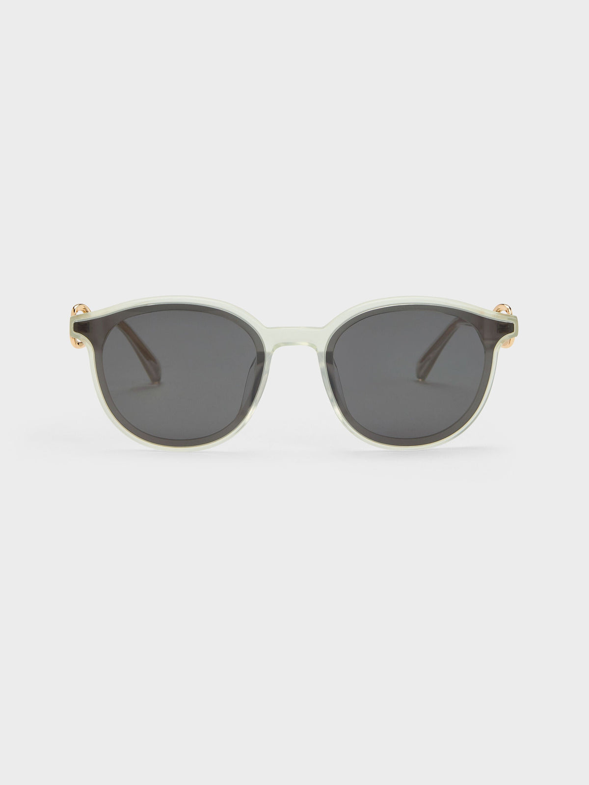 CHARLES & KEITH Discount / Ciara Heart-Motif Sunglasses - Mint Green