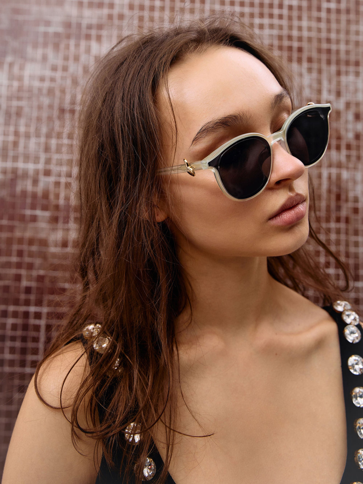 CHARLES & KEITH Discount / Ciara Heart-Motif Sunglasses - Mint Green