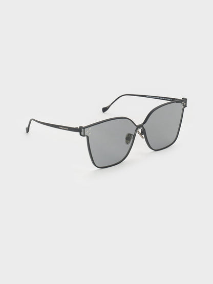 CHARLES & KEITH Deals / Ginny Butterfly Sunglasses - Noir