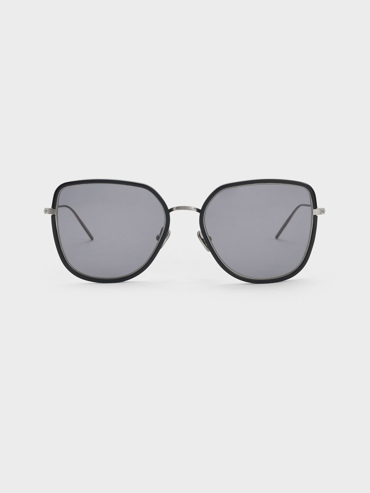 CHARLES & KEITH Classic / Lisbeth Butterfly Sunglasses - Noir