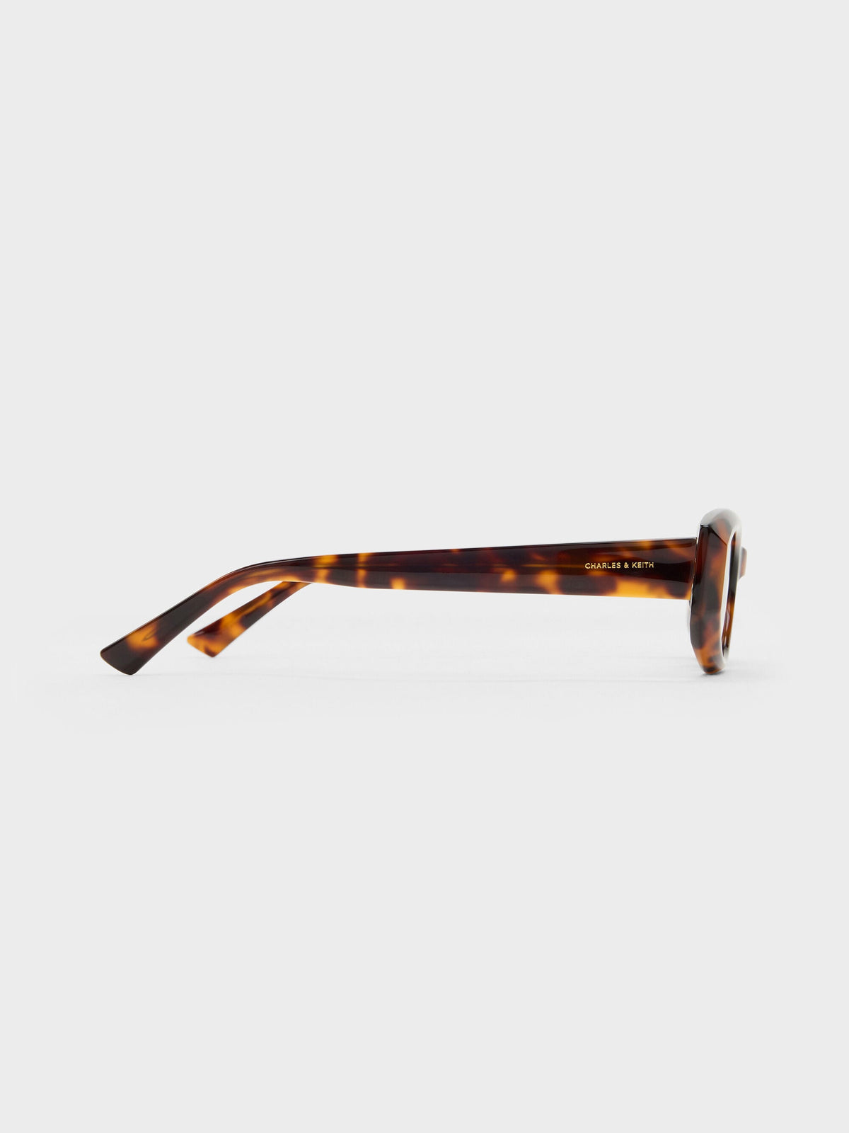 CHARLES & KEITH Sale / Aubrey Oval Sunglasses - T. Shell