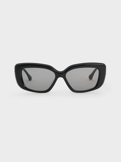 CHARLES & KEITH Trending / Alix Butterfly Sunglasses - Black