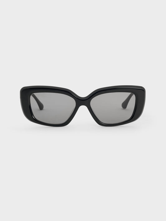CHARLES & KEITH Trending / Alix Butterfly Sunglasses - Black