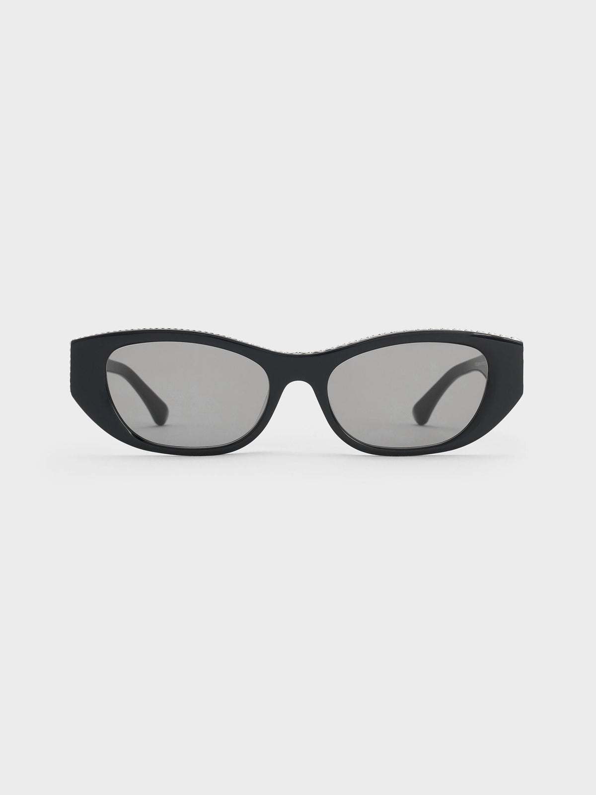 CHARLES & KEITH Great Value / Daenerys Cat-Eye Sunglasses - Noir