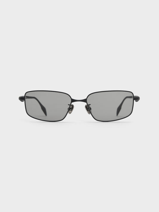 CHARLES & KEITH Trending / Celestia Rectangular Sunglasses - Noir