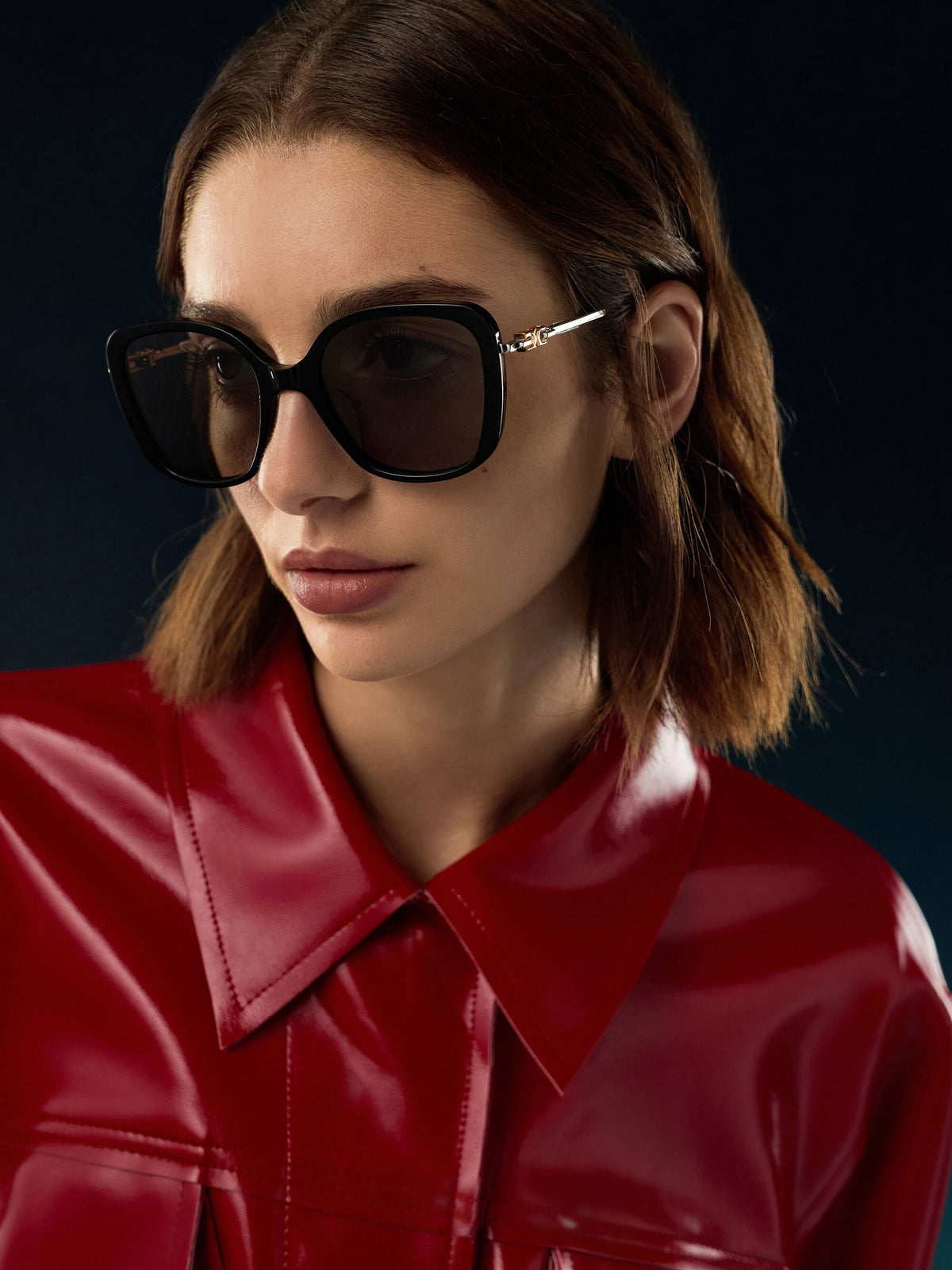 CHARLES & KEITH Value / Adalyn Butterfly Sunglasses - Noir
