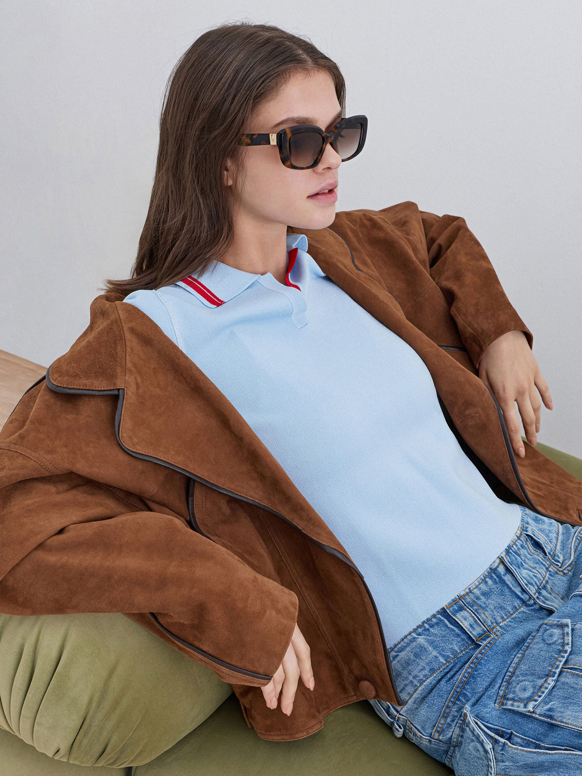CHARLES & KEITH Latest / Alix Tortoiseshell Butterfly Sunglasses - T. Shell