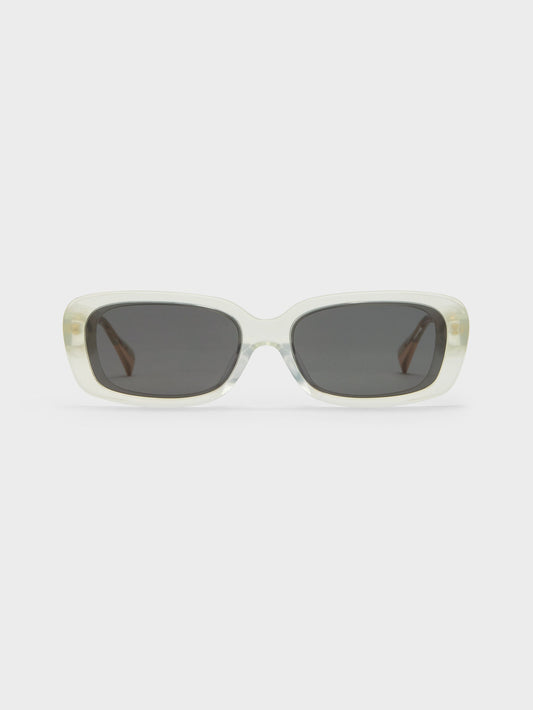CHARLES & KEITH Deals / Aubrey Rectangular Sunglasses - Mint Green