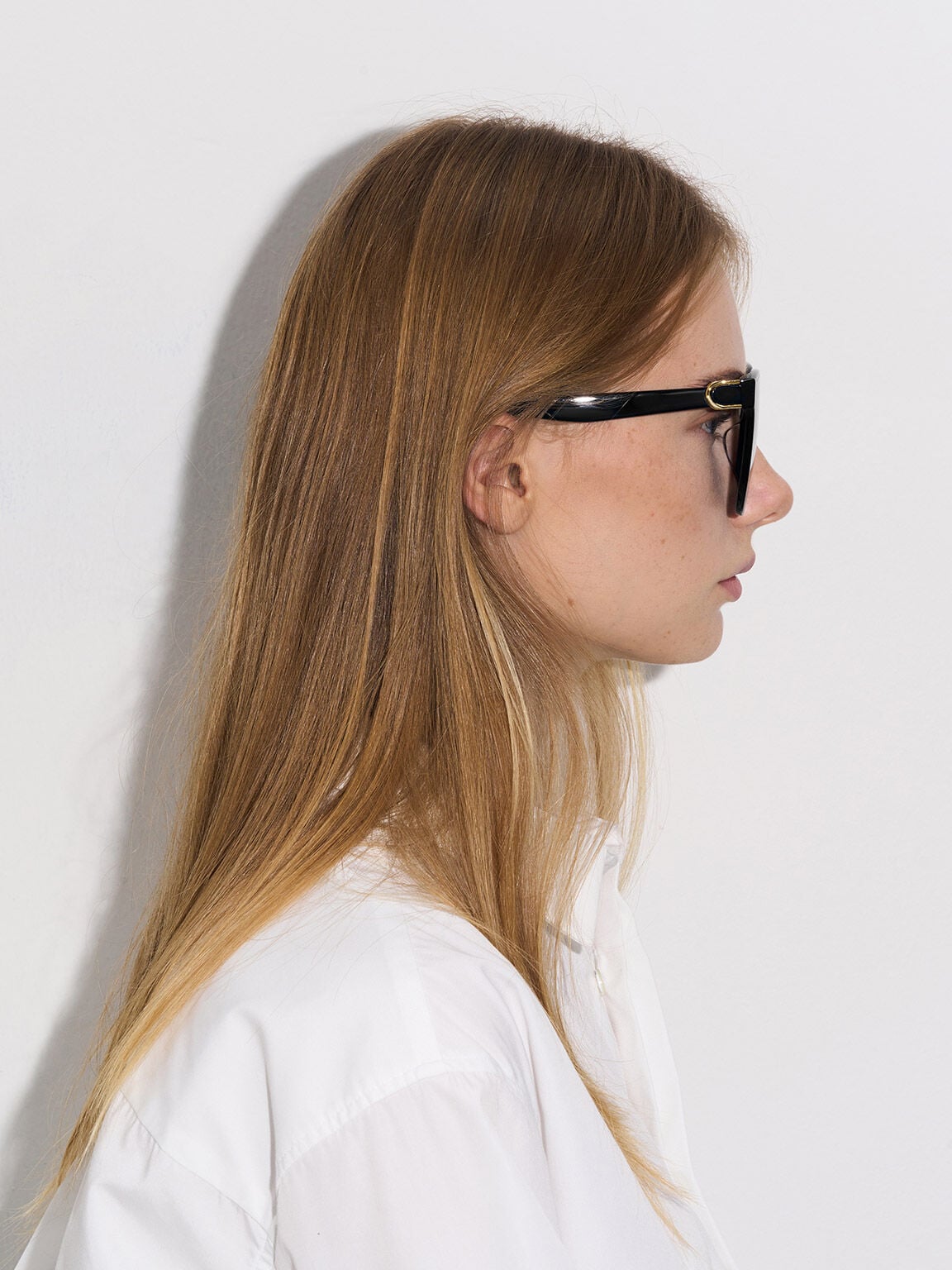 CHARLES & KEITH Quality / Gabine Oversized Butterfly Sunglasses - Black